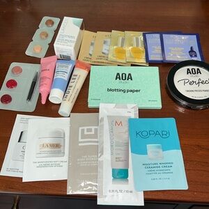 Nordstrom & L’Occitane make up/skin care samples